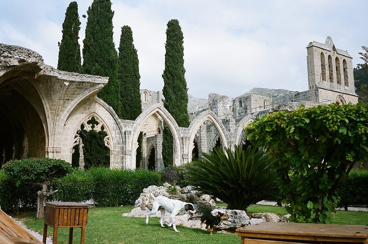 Bellapais Abbey above Kyrenia, North Cyprus