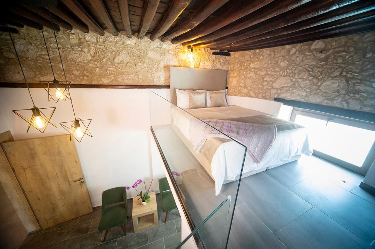 Mezzanine Double Bedroom at Avenue Hotel Girne (3)