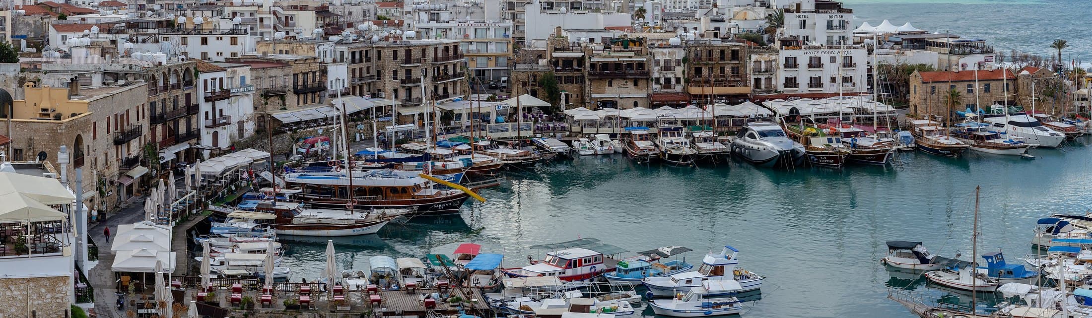 The Kyrenia coastline